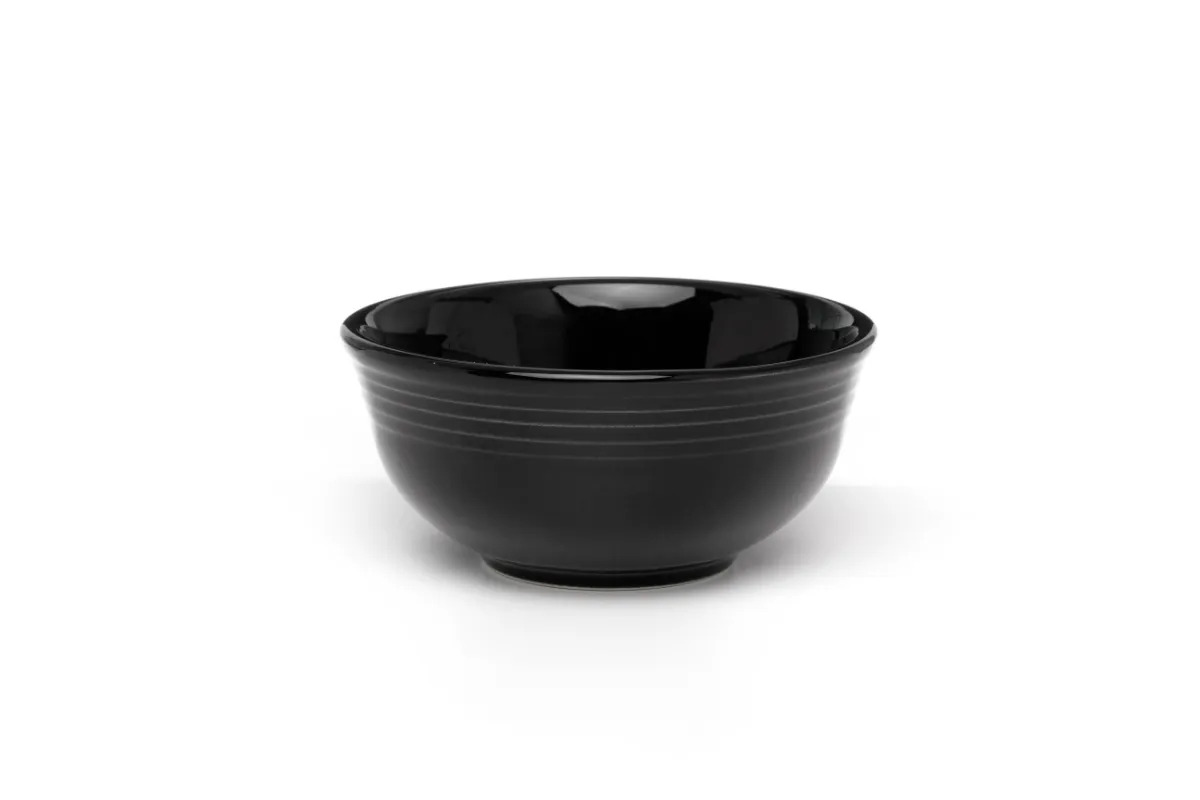 Bowl mini 2368 de cer&aacute;mica, l&iacute;nea 2000, color negro